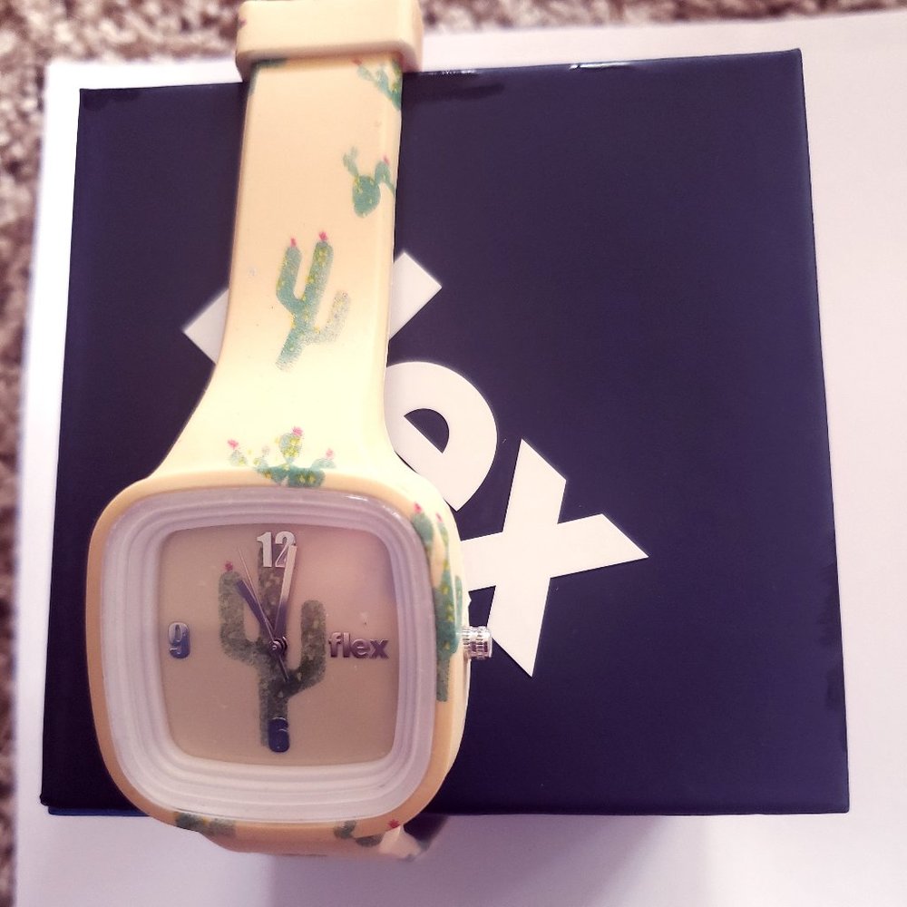 Flex "mini" cactus band watch